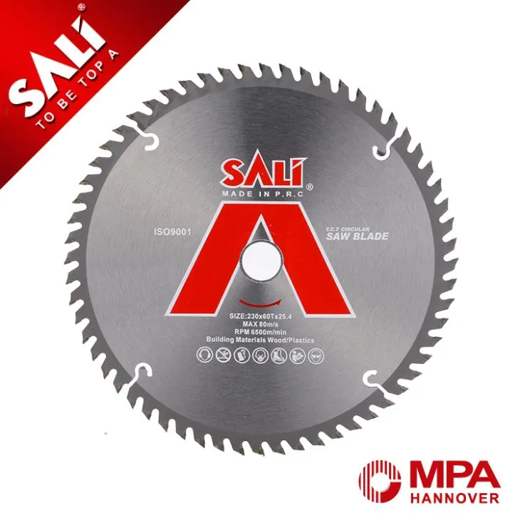 Sali Wood Aluminum Cutting Circular Saw Blade Tct Saw Blade